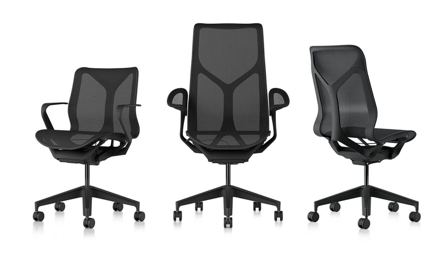 Cosm Low back no arms Graphite