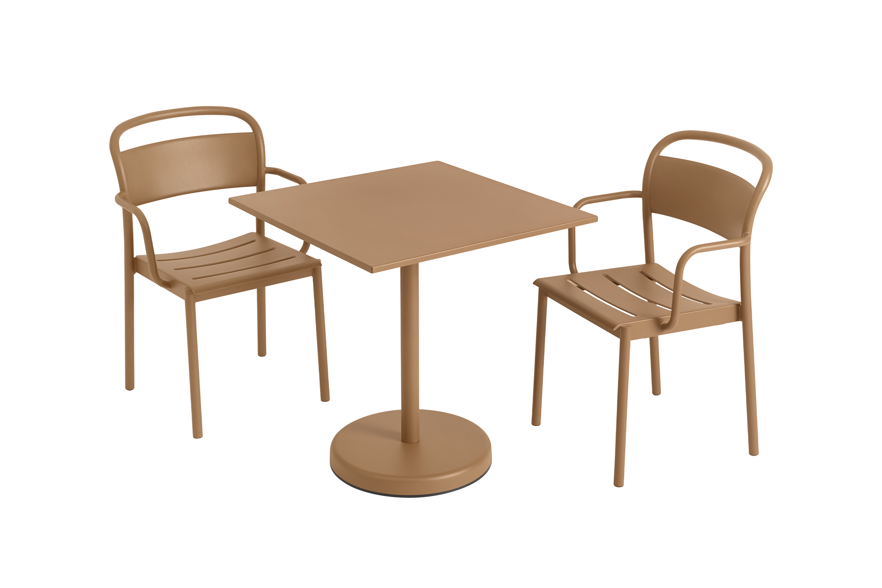 Linear Steel Armchair