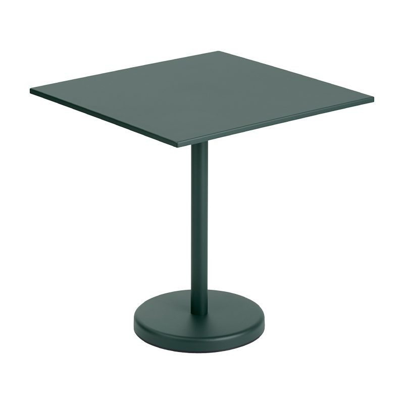 Linear Steel Café Tables
