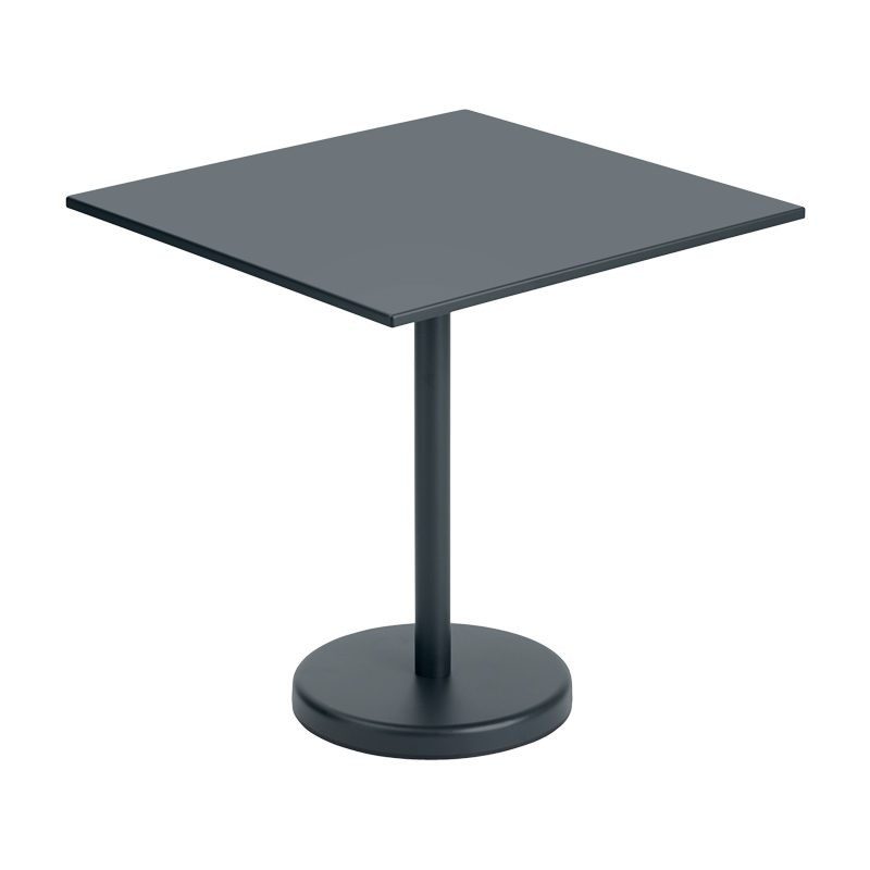 Linear Steel Café Tables