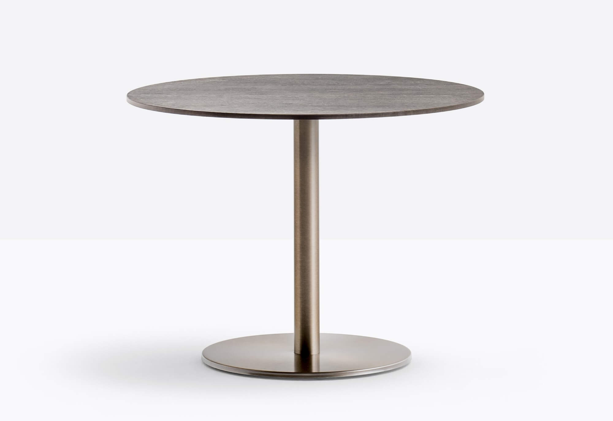 Inox side table base only