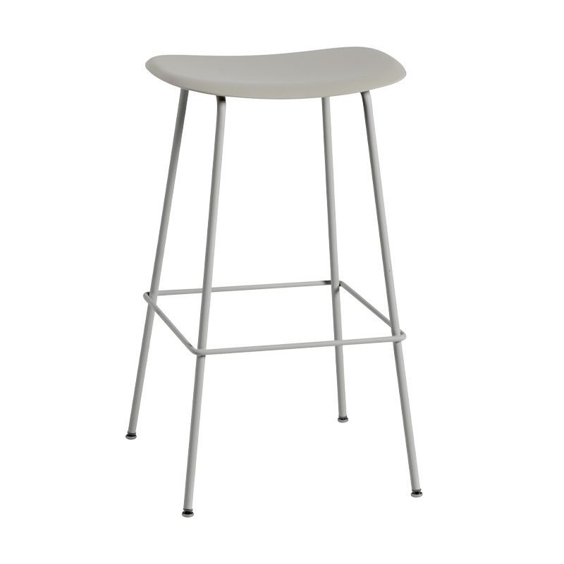 Fiber Barstool w/o Backrest - Tube Base