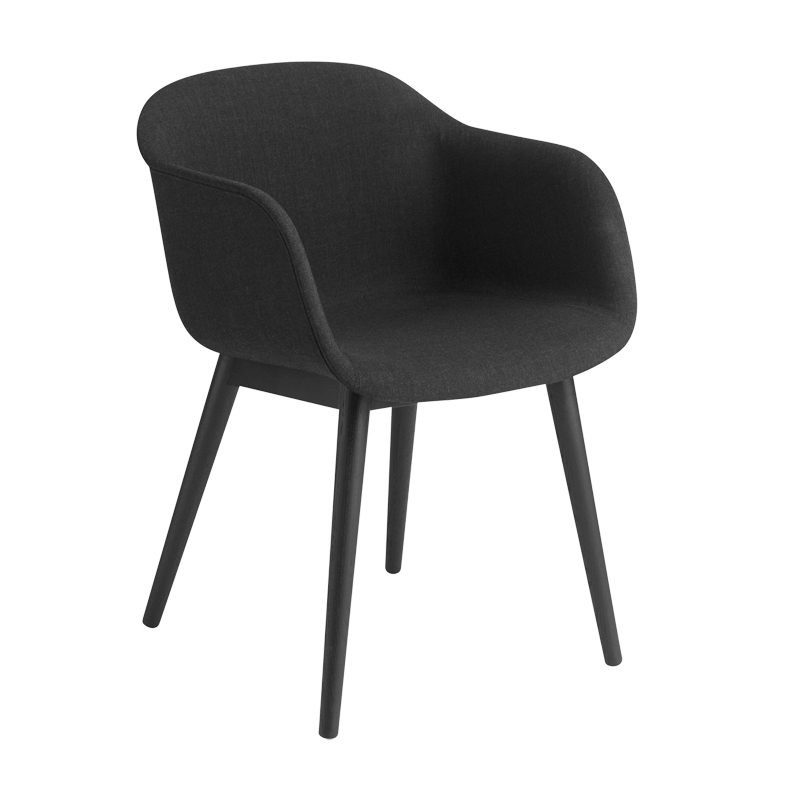 Fiber Armchair - Wood Base