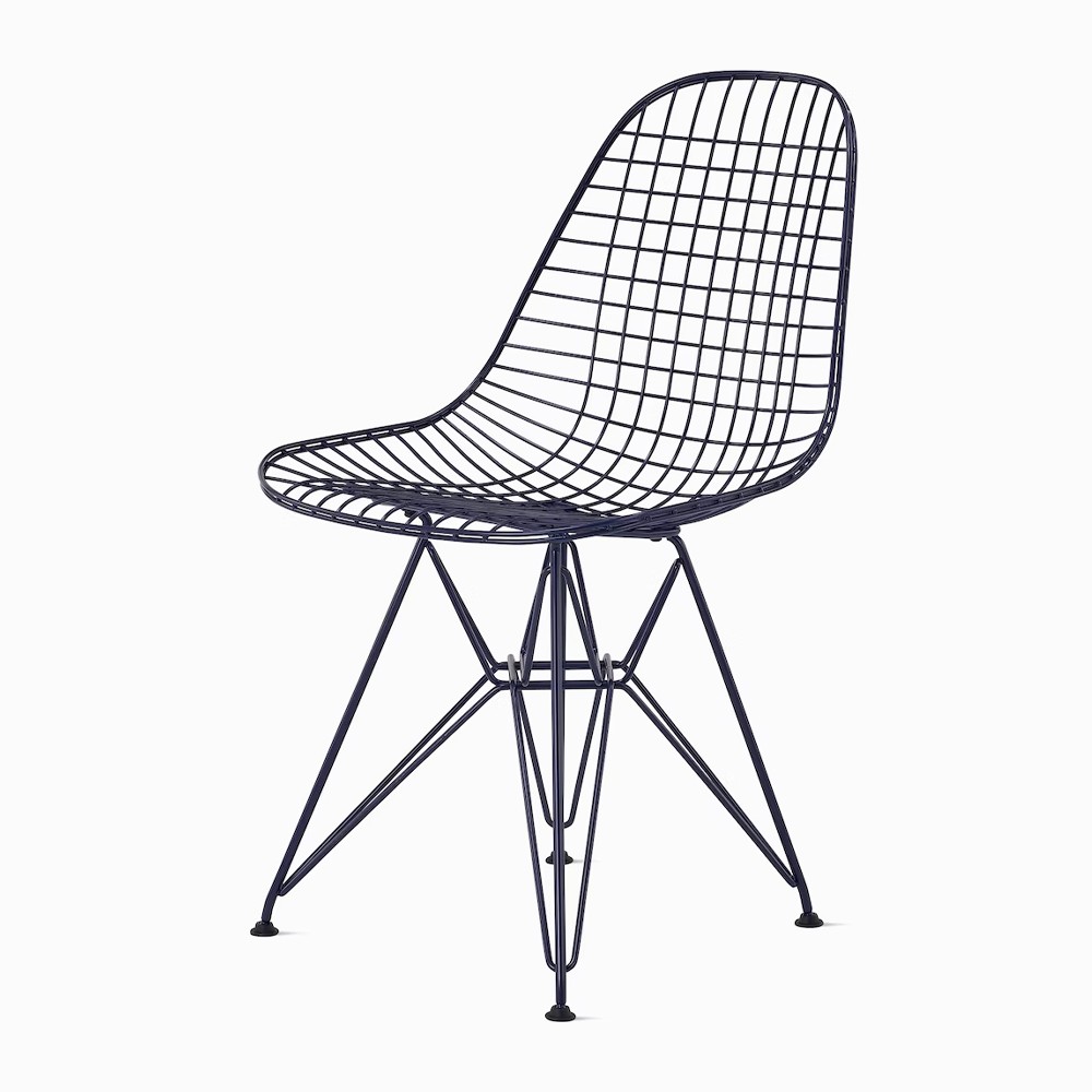 Eames® + HAY Wire Side Chair - Eiffel Base