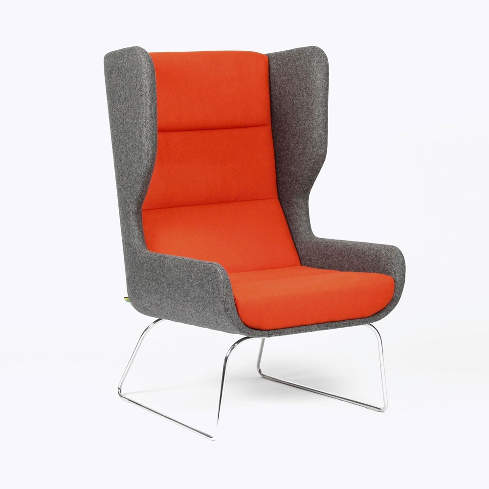 Hush Lounge w/ Sled Base