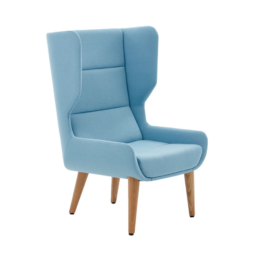 Hush Lounge w/ Wood Base