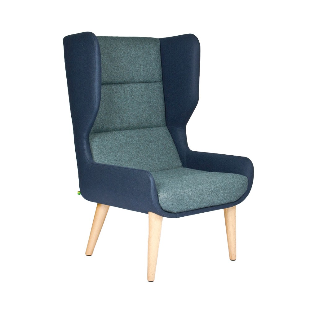 Hush Lounge w/ Wood Base