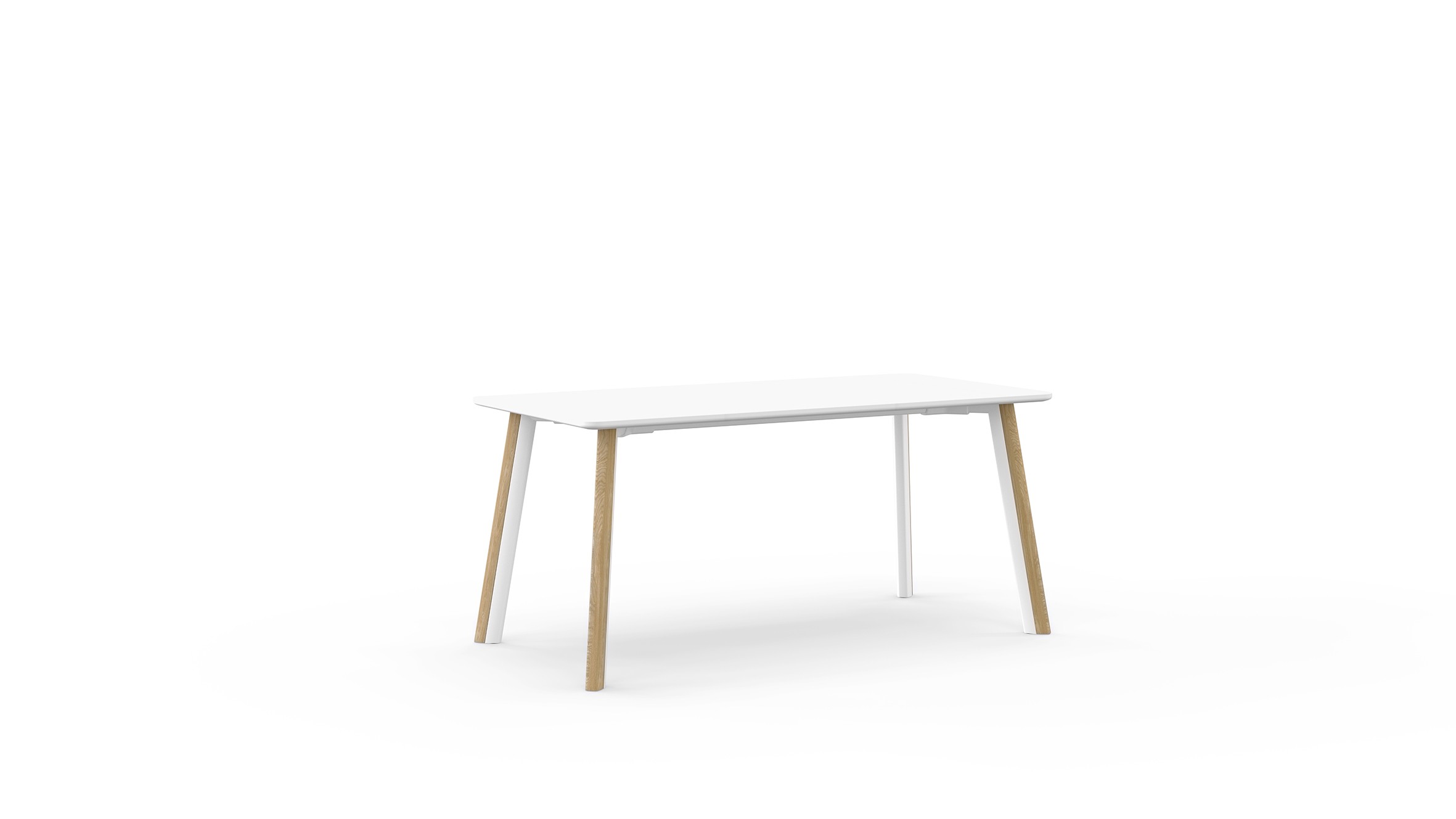 Metro II Table | Double Leg Profile