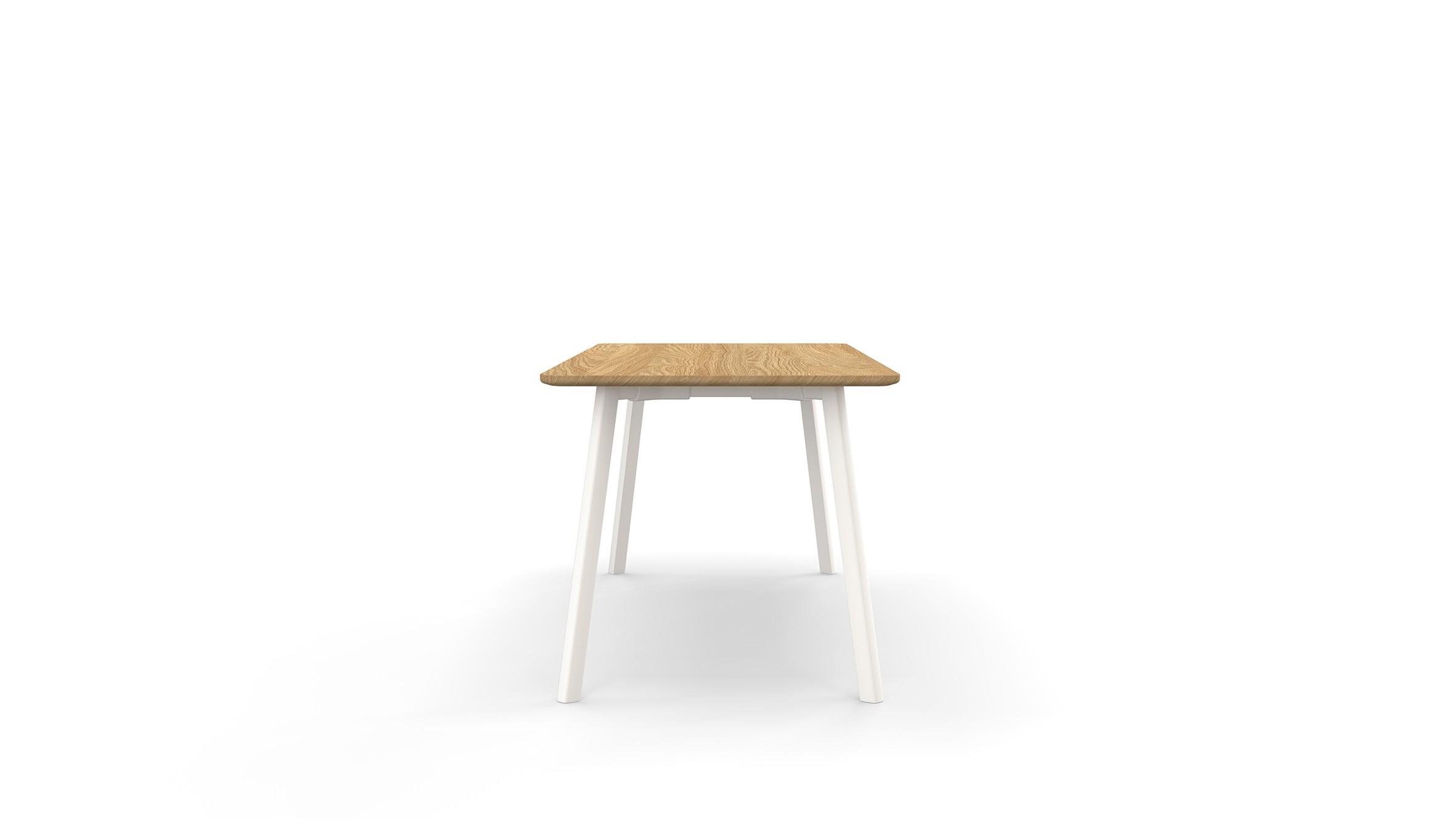 Metro I Table | Single Leg Profile