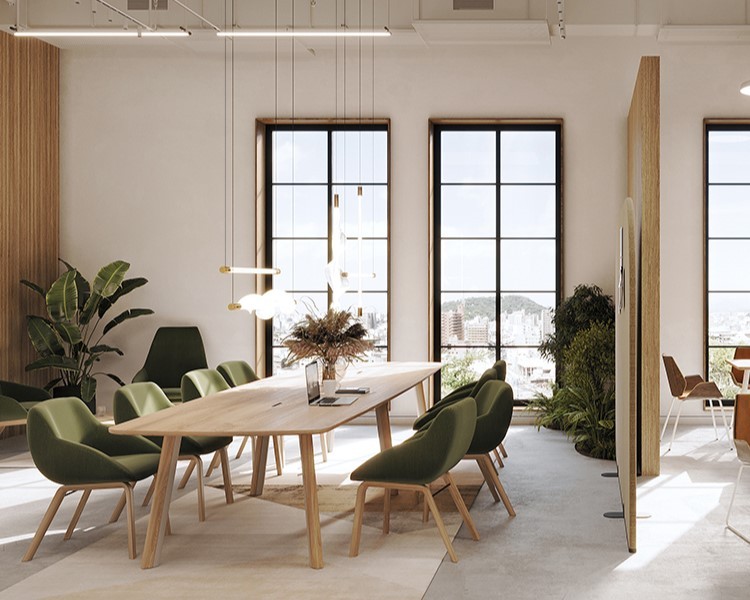 Metro I Table | Single Leg Profile