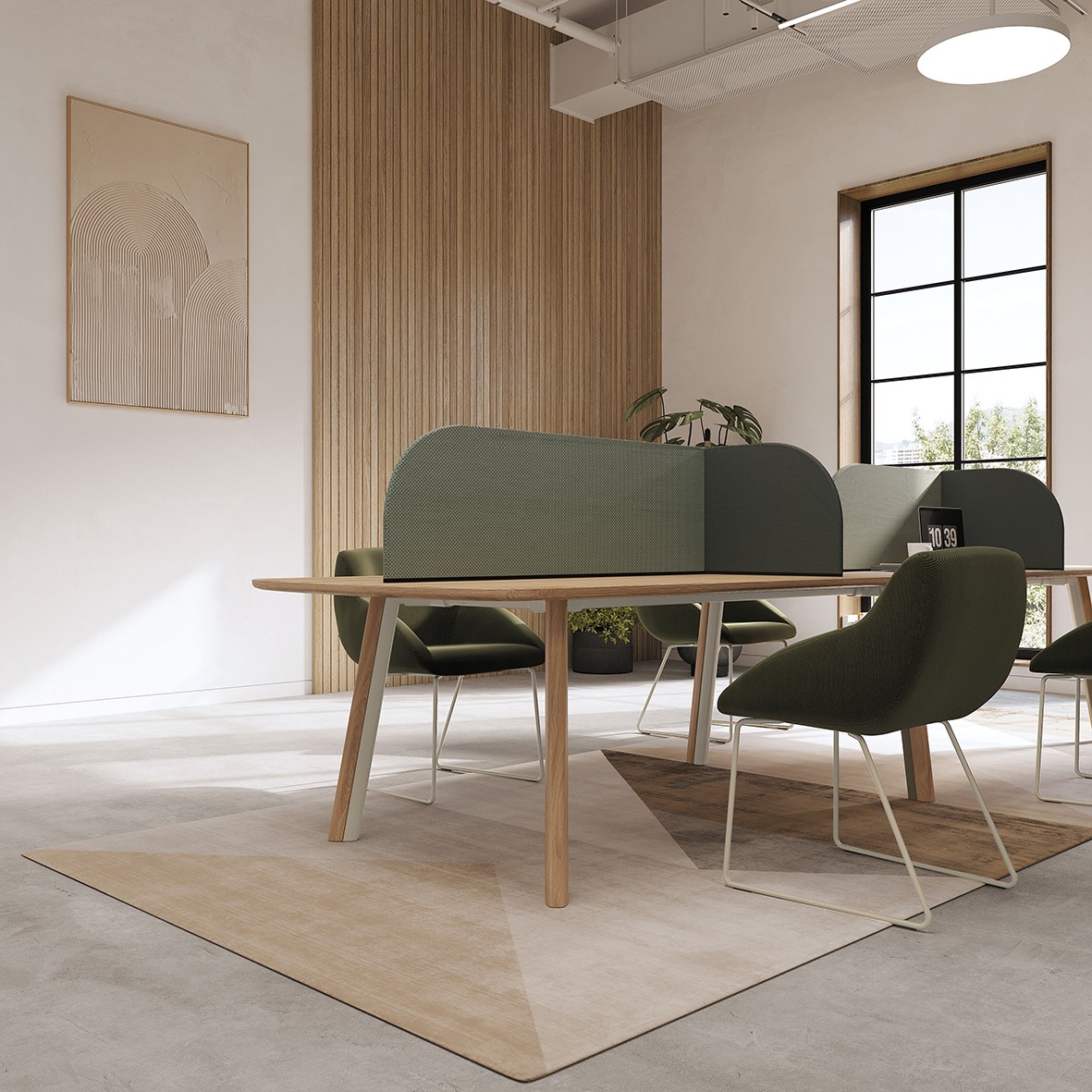 Metro I Table | Single Leg Profile