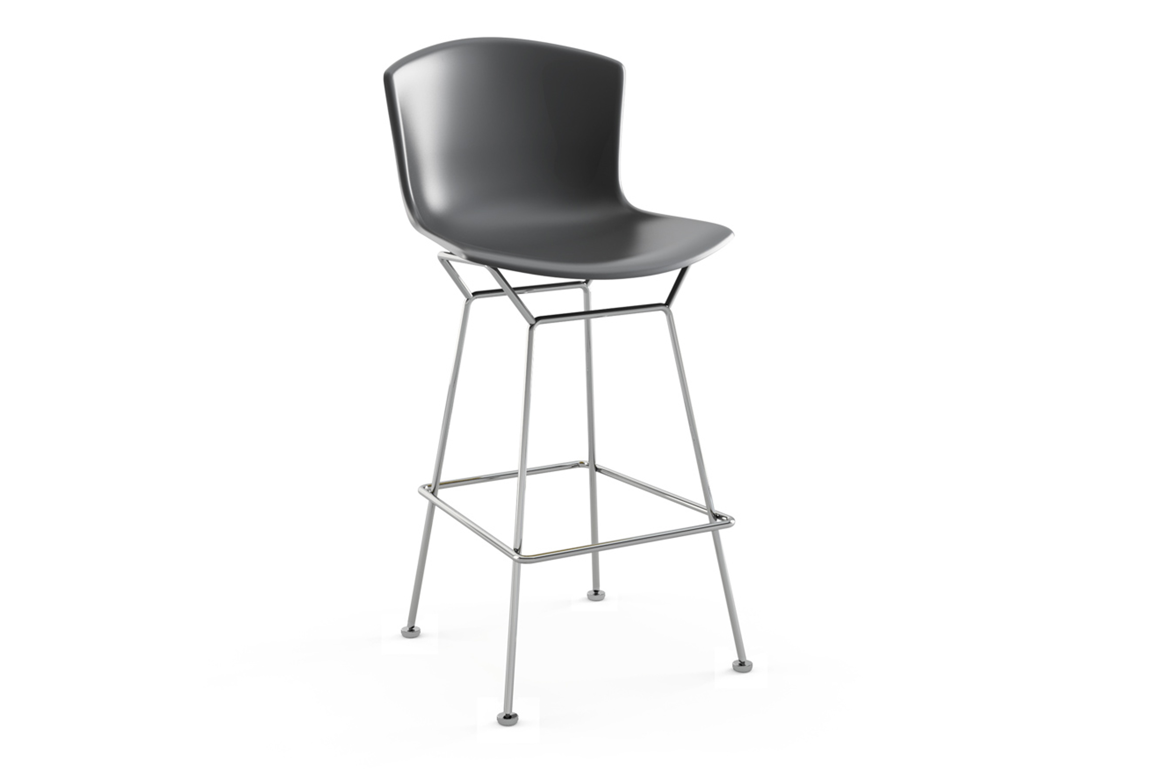 Bertoia Molded Shell Barstool