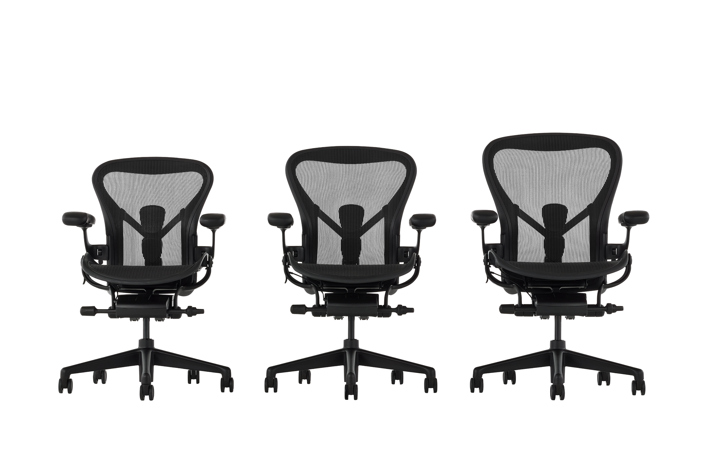 Aeron Graphite Size B
