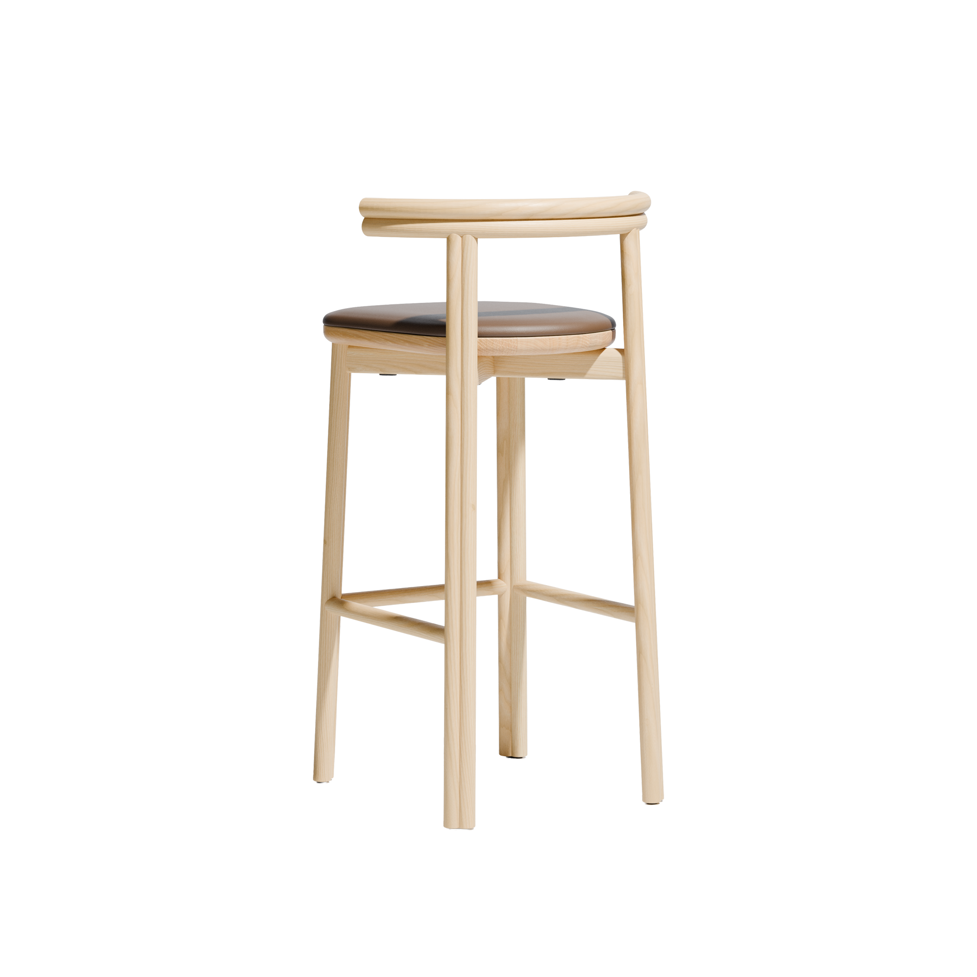 Twill Stool | Timber Upholstered