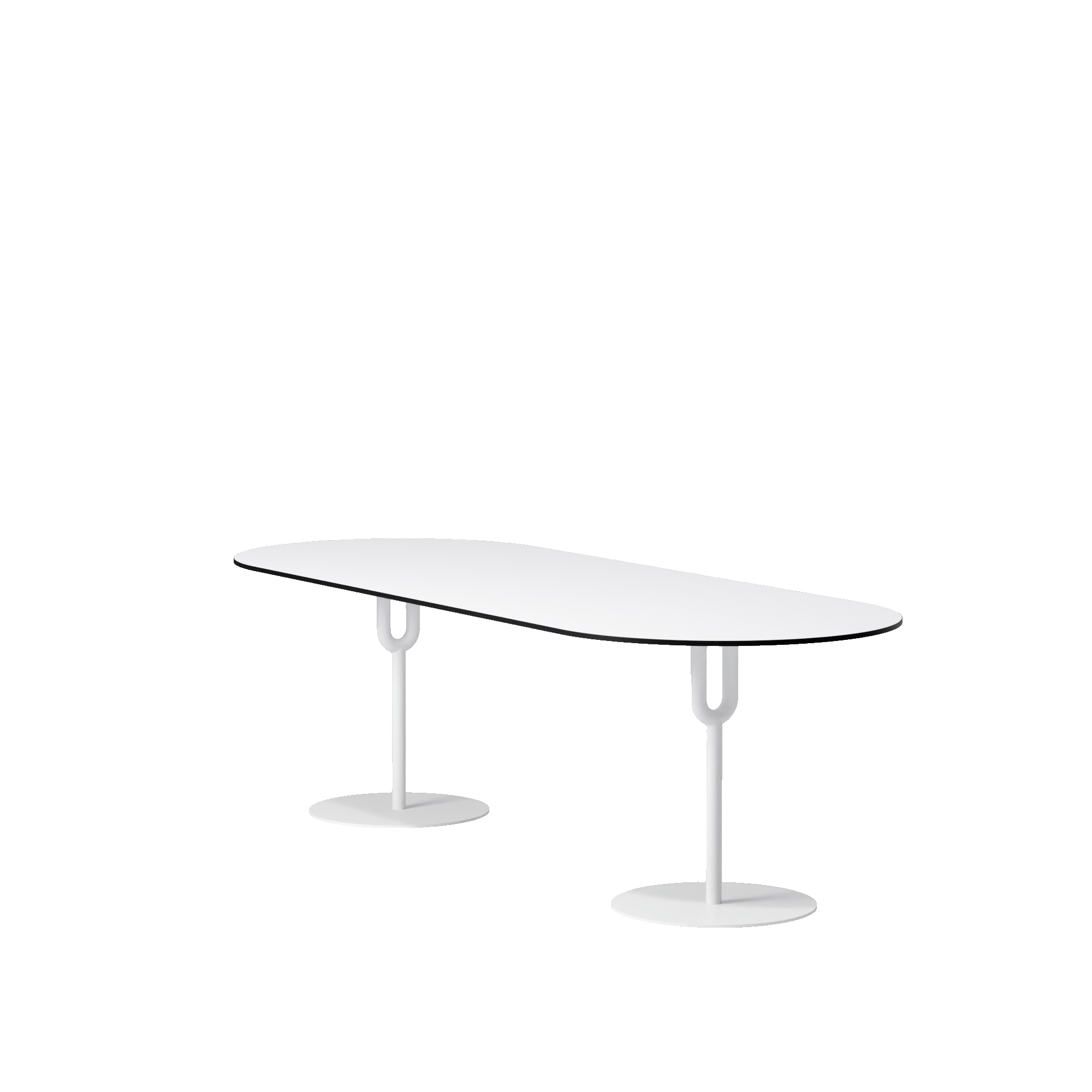 Piper Pedestal Table  |  Pill