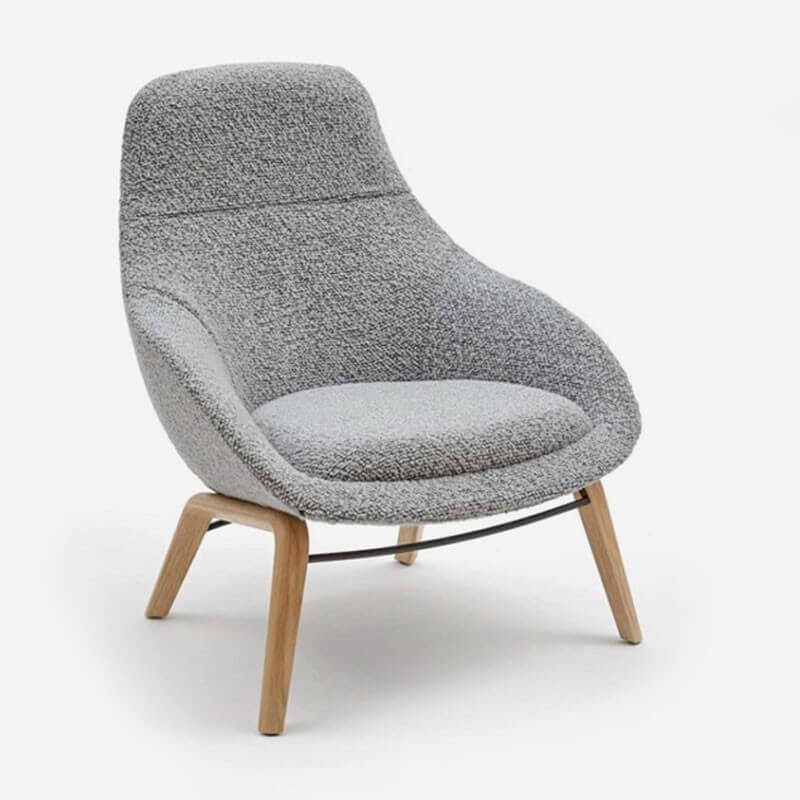 Always Lounge w/ Wood Base