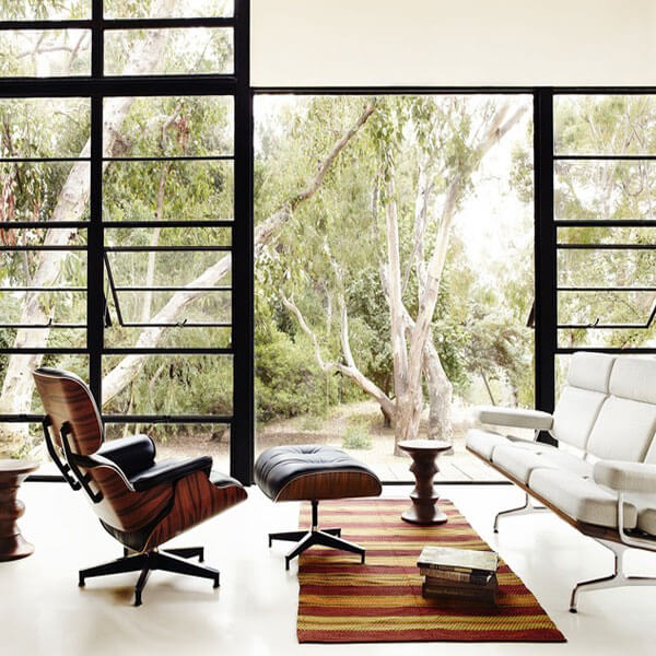 Eames® Chair and Ottoman