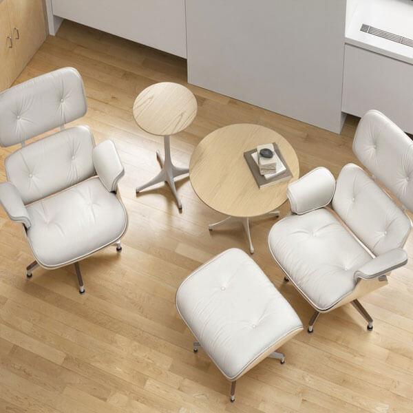 Eames® Chair and Ottoman