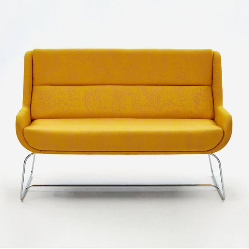 Hush Low Sofa w/ Sled Base