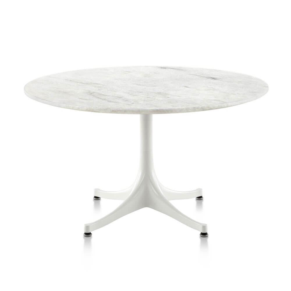 Nelson Pedestal Outdoor Table